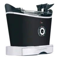 Toster Bugatti 13-VOLON Electronic/ 930 W/ Black