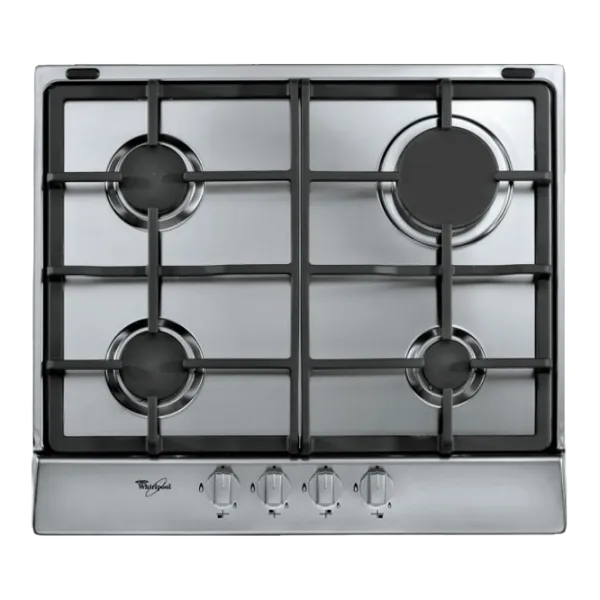 Plită încorporabilă pe gaz Whirlpool AKR 351/ IX Silver photo 1