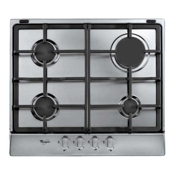 Plită încorporabilă pe gaz Whirlpool AKR 351/ IX Silver photo 1