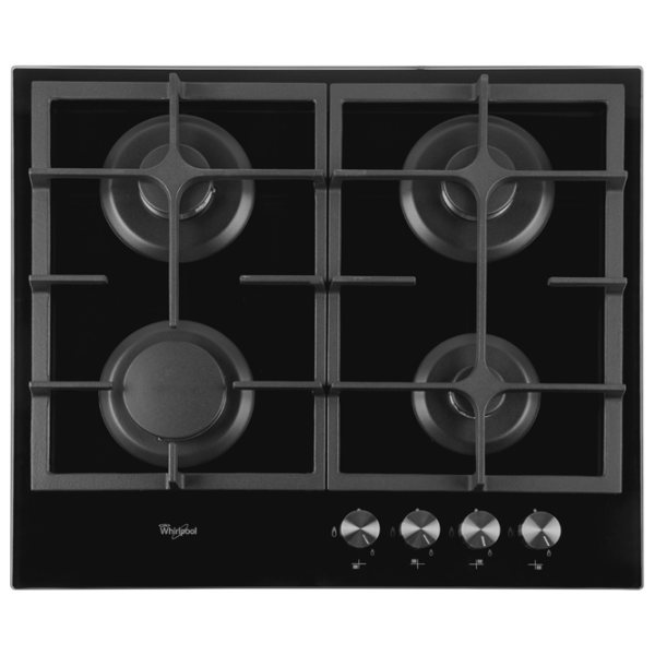 Plită încorporabilă pe gaz Whirlpool GOS 6415/ NB Black photo 1 Plită încorporabilă pe gaz Whirlpool GOS 6415/ NB Black photo 1