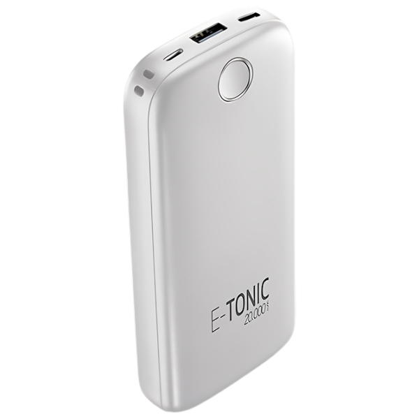 Power Bank Cellularline E-Tonic 20000 мАч/ Белый photo 1 Power Bank Cellularline E-Tonic 20000 мАч/ Белый photo 1