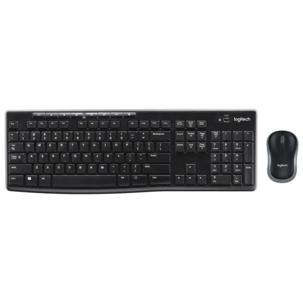 Клавиатура Logitech MK 270 Беспроводные/ Черный photo 1