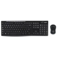 Клавиатура Logitech MK 270 Беспроводные/ Черный