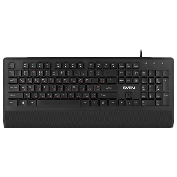 Tastatură Sven KB-E5500 Cu fir/ Black photo 1