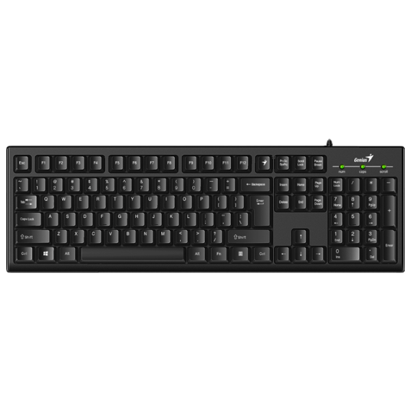 Клавиатура Genius KB-101 Проводная/ Черный photo 1