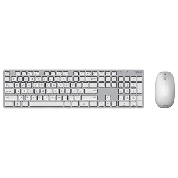 Tastatura & Mouse Asus W5000 Fără fir/ White photo 1