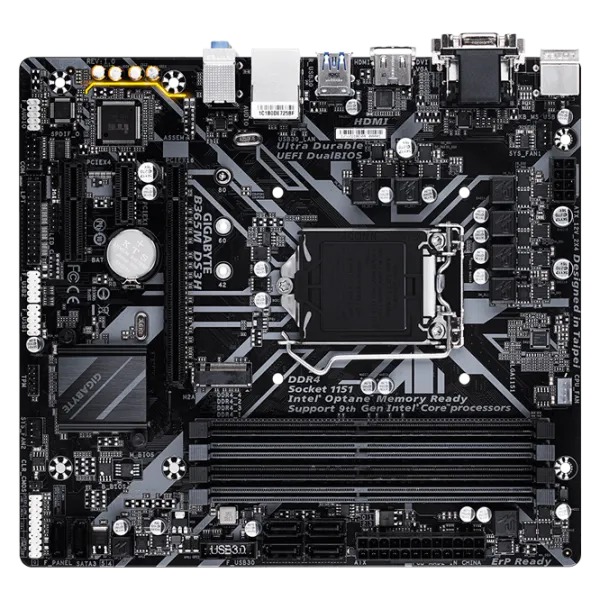 Материнская плата Gigabyte B365M DS3H Игровая/ Micro-ATX/ Intel B365 Express photo 1