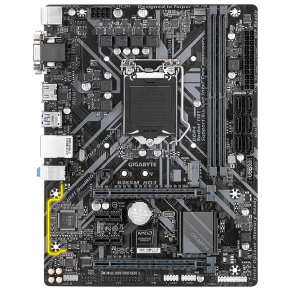 Материнская плата Gigabyte B365M HD3 mATX/ Intel B365 Express photo 1