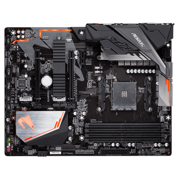 Материнская плата Gigabyte B450 AORUS ELITE 1.0 Игровая/ ATX/ AMD B450 photo 1