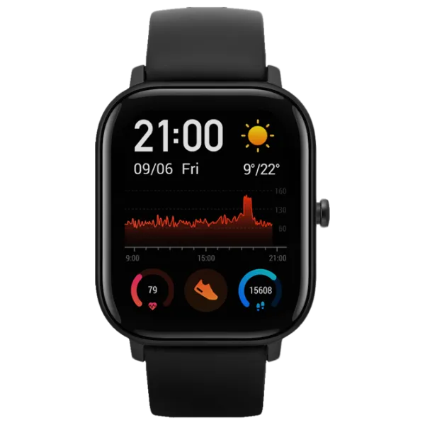 Умные часы Xiaomi Amazfit GTS 1.65"/ Черный photo 1
