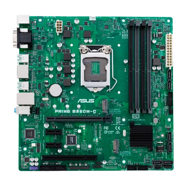 Материнская плата Asus PRIME B360M-C mATX/ Intel B360 photo 1 Материнская плата Asus PRIME B360M-C mATX/ Intel B360 photo 1