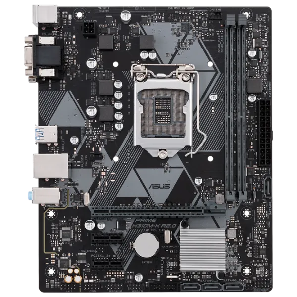 Материнская плата Asus PRIME H310M-K R2.0 mATX/ Intel H310 photo 1