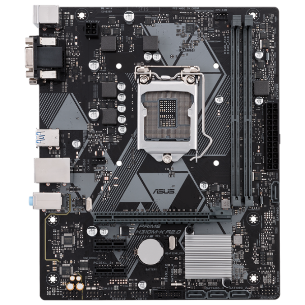 Материнская плата Asus PRIME H310M-K R2.0 mATX/ Intel H310 photo 1