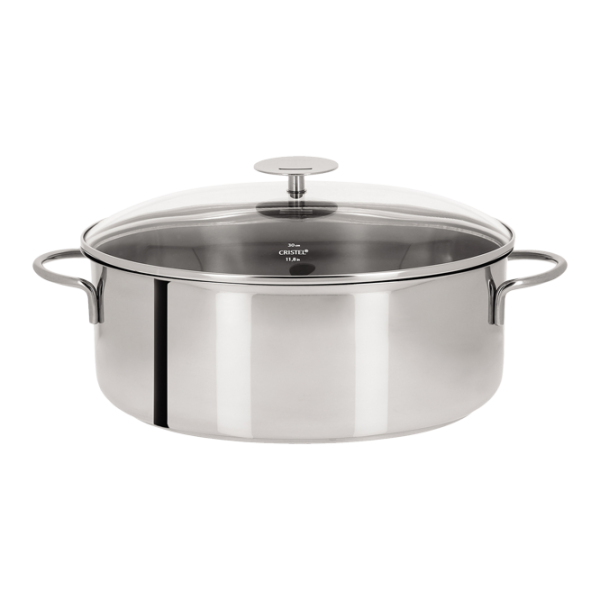 Кастрюля CRISTEL 37147 Традиционная/ Серебристый photo 1