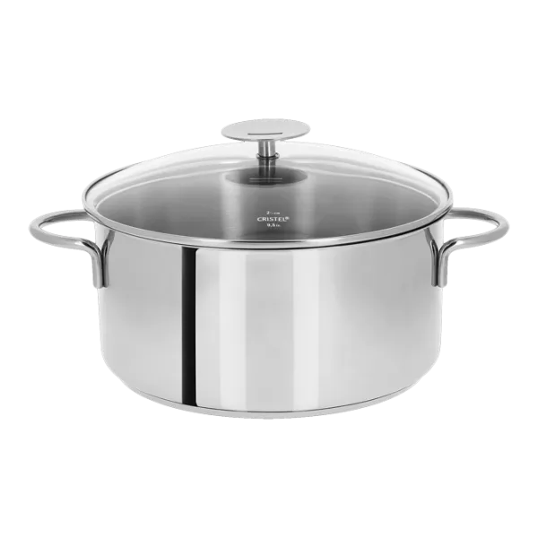 Кастрюля CRISTEL 37104 Традиционная/ Серебристый photo 1