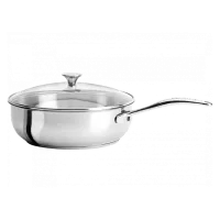 Сковорода CRISTEL 37086 Сотейник/ Серебристый