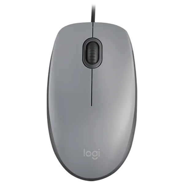 Mouse Logitech M110 USB/ Gray photo 1
