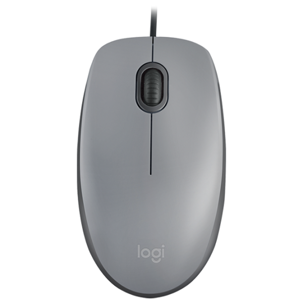 Mouse Logitech M110 USB/ Gray photo 1