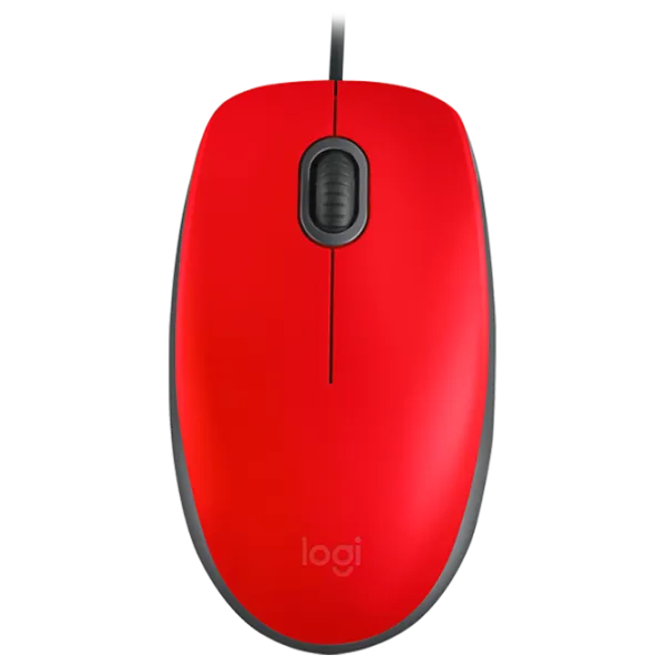 Mouse Logitech M110 USB/ Red photo 1