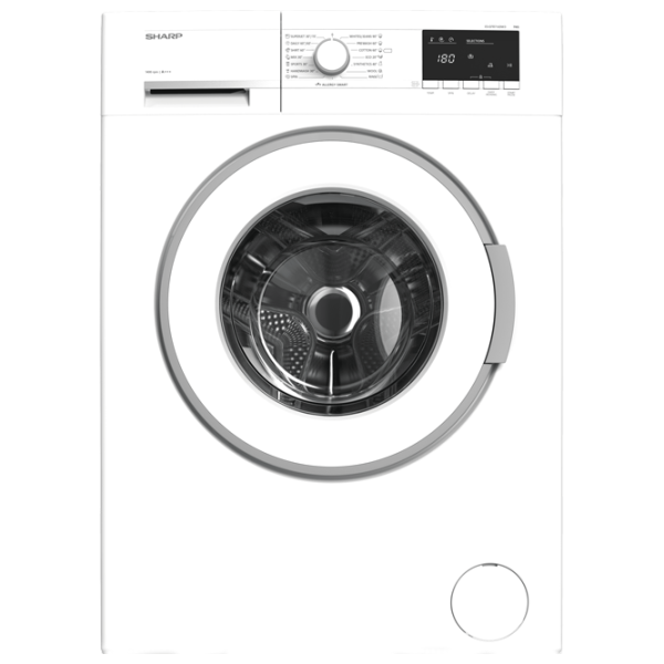 Стиральная машина SHARP ESGFB7143W3EE 7 кг / 1400 об/мин / Белый photo 1 Стиральная машина SHARP ESGFB7143W3EE 7 кг / 1400 об/мин / Белый photo 1
