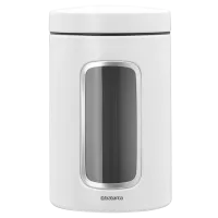 Ёмкость для хранения BRABANTIA 39506 1.4 л/ Cталь/ Белый