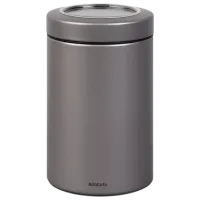 Ёмкость для хранения BRABANTIA 46267 1.4 л/ Cталь/ Платиновый