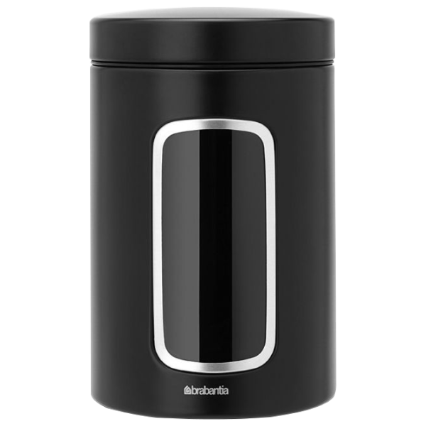 Rezervor de stocare BRABANTIA 39496 1.4 l/ Oțel/ Black photo 1