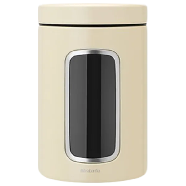 Rezervor de stocare BRABANTIA 39525 1.4 l/ Oțel/ Beige photo 1