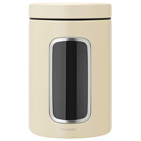 Rezervor de stocare BRABANTIA 39525 1.4 l/ Oțel/ Beige photo 1