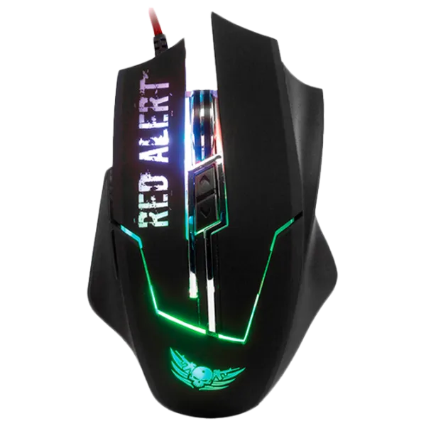 Mouse Qumo Red Alert USB/ Black photo 1