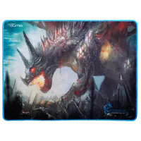 Коврик для мышки Qumo Daemon Hunt Черный Синий