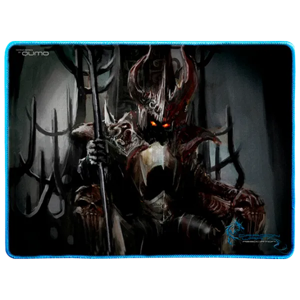Covoraș pentru mouse Qumo Dead King Blue Gray photo 1