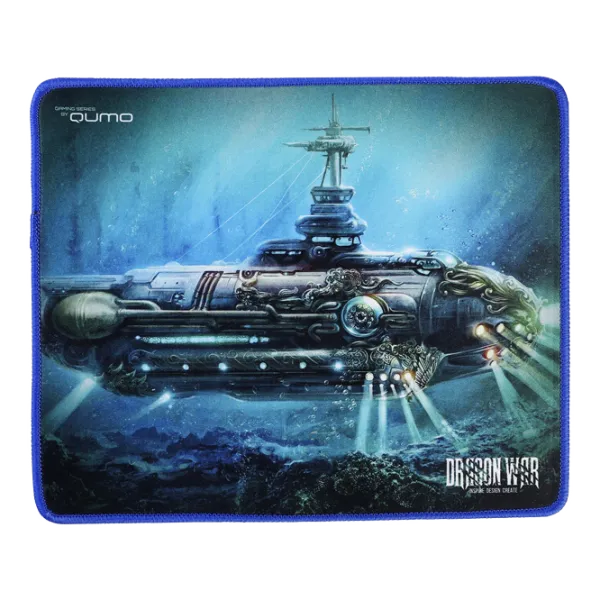 Covoraș pentru mouse Qumo Nautilus Black Blue photo 1