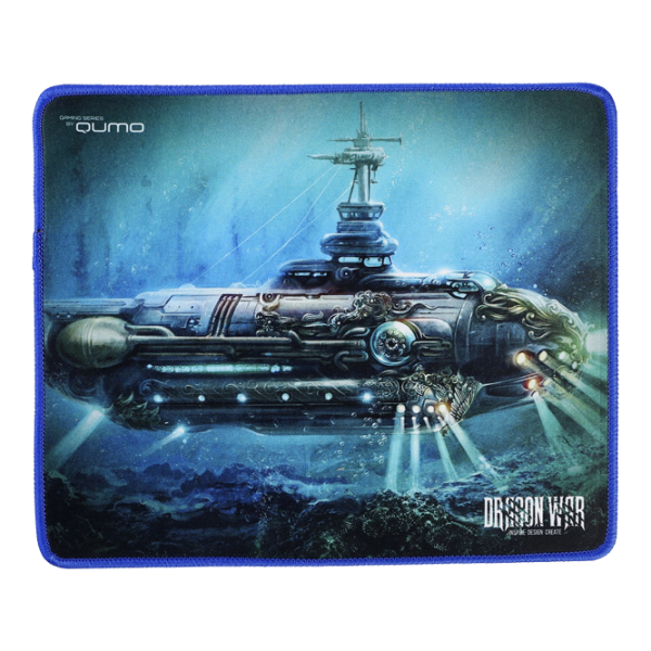 Covoraș pentru mouse Qumo Nautilus Black Blue photo 1