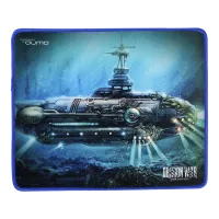Коврик для мышки Qumo Nautilus Черный Синий