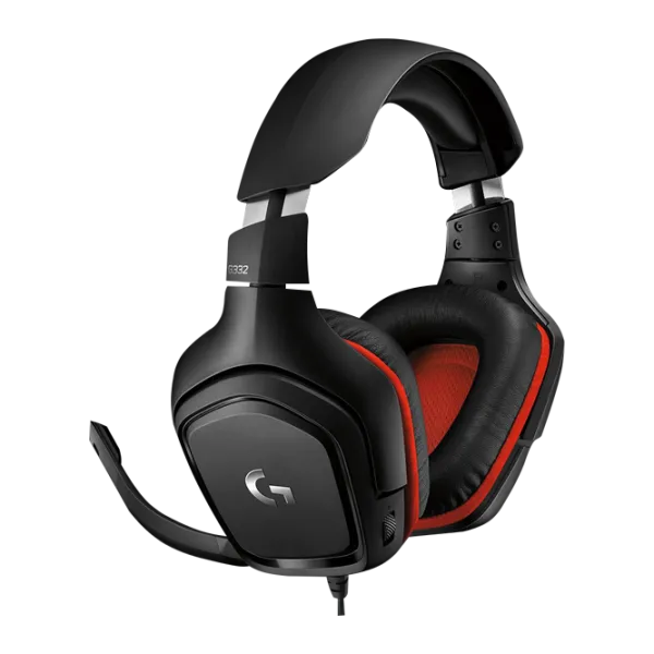 Наушники Logitech G332 Prodigy Красный Черный Проводная/ Игровой photo 1 Наушники Logitech G332 Prodigy Красный Черный Проводная/ Игровой photo 1