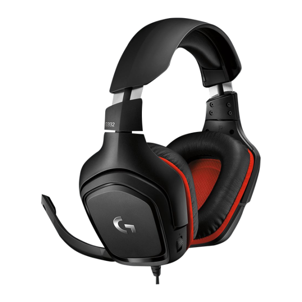 Наушники Logitech G332 Prodigy Красный Черный Проводная/ Игровой photo 1 Наушники Logitech G332 Prodigy Красный Черный Проводная/ Игровой photo 1