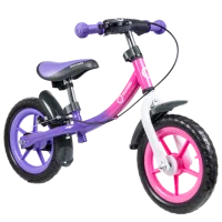 Bicicletă fără pedale Lionelo Dan Plus Metal/ Pink