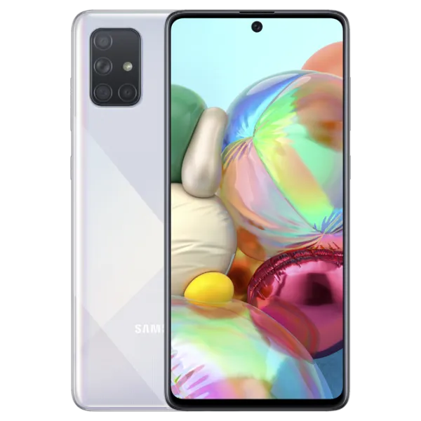 Samsung Galaxy A71 6 GB/ 128 GB/ Dual SIM/ Silver  photo 1