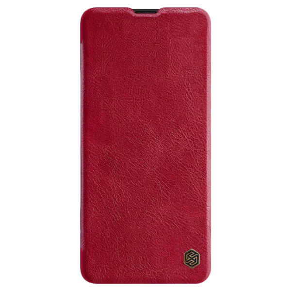 Husă pentru smartphone Samsung Galaxy A51 Nillkin/ Flip Cover/ Piele/ Red photo 1