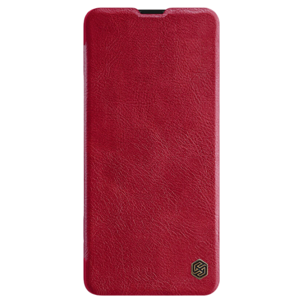 Husă pentru smartphone Samsung Galaxy A51 Nillkin/ Flip Cover/ Piele/ Red photo 1