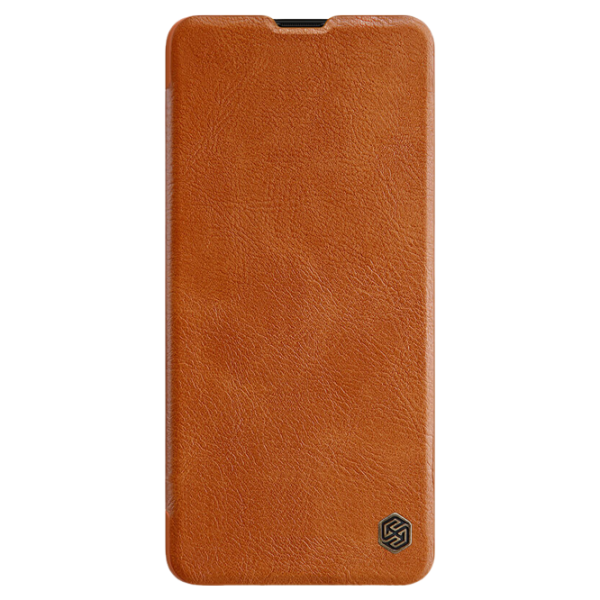 Husă pentru smartphone Samsung Galaxy A51 Nillkin/ Flip Cover/ Piele/ Brown photo 1