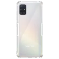 Husă pentru smartphone Samsung Galaxy A51 Nillkin/ Back/ TPU/ White Transparent