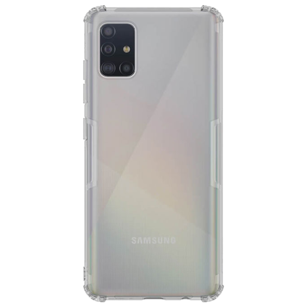 Husă pentru smartphone Samsung Galaxy A51 Nillkin/ Back/ TPU/ Gray Transparent photo 1