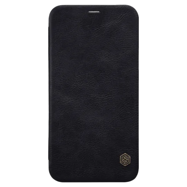 Чехол для смартфона Apple iPhone XS Nillkin/ Flip Cover/ Кожа/ Черный photo 1