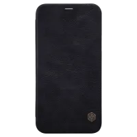 Чехол для смартфона Apple iPhone XS Nillkin/ Flip Cover/ Кожа/ Черный