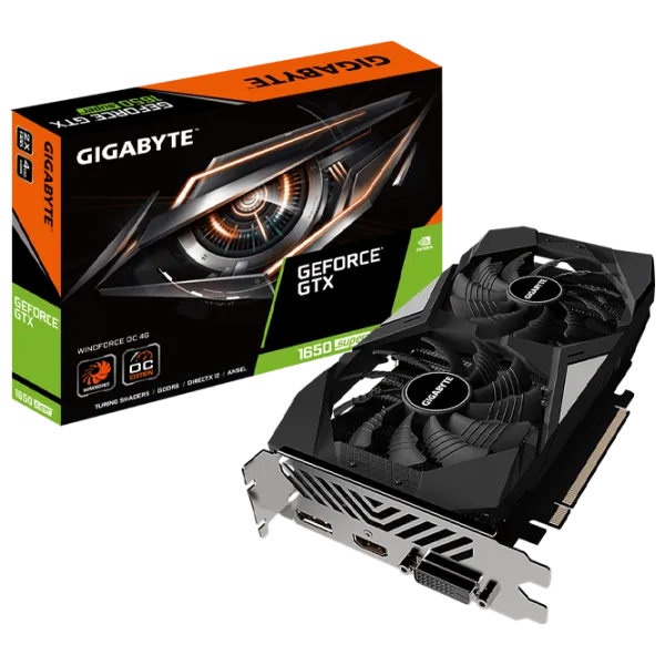Видеокарта Gigabyte GeForce GTX 1650 SUPER WINDFORCE OC PCI Express 3.0 / 4 ГБ photo 1