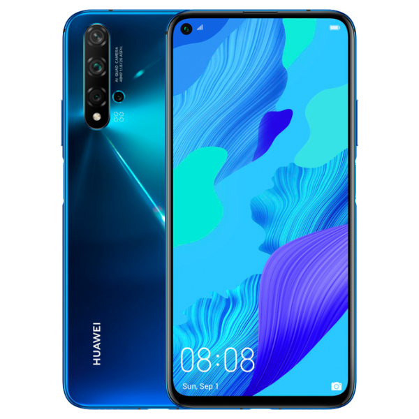 Huawei Nova 5T 6 ГБ/ 128 ГБ/ Dual SIM/ Синий photo 1