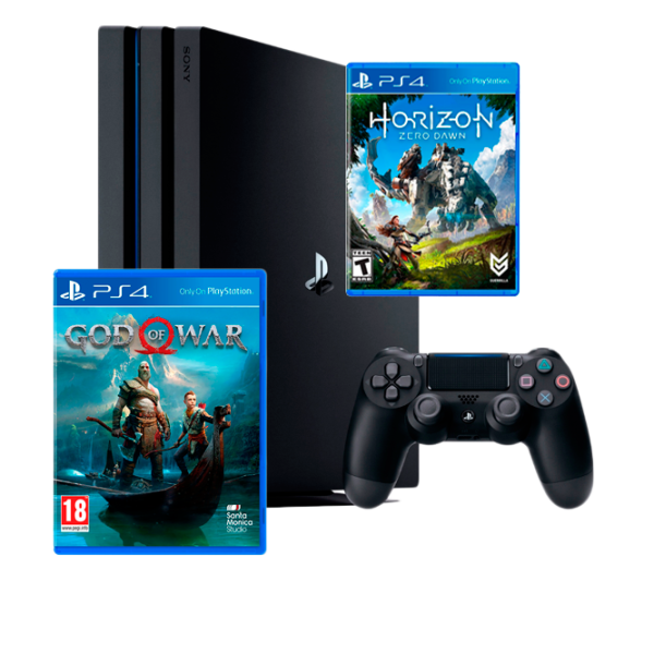 Sony Playstation 4 PRO Black photo 1