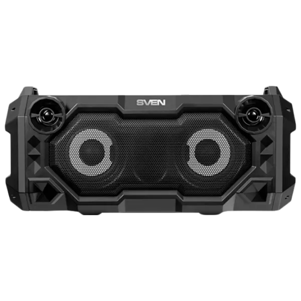 Портативная колонка Sven PS-500 2 x 18 Вт/ Черный photo 4 Портативная колонка Sven PS-500 2 x 18 Вт/ Черный photo 4